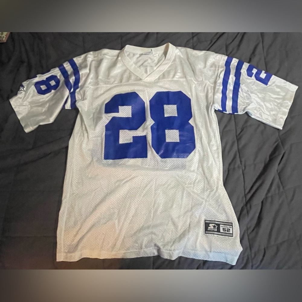 Vintage 1995 starter Marsha Faulk Colts jersey XL